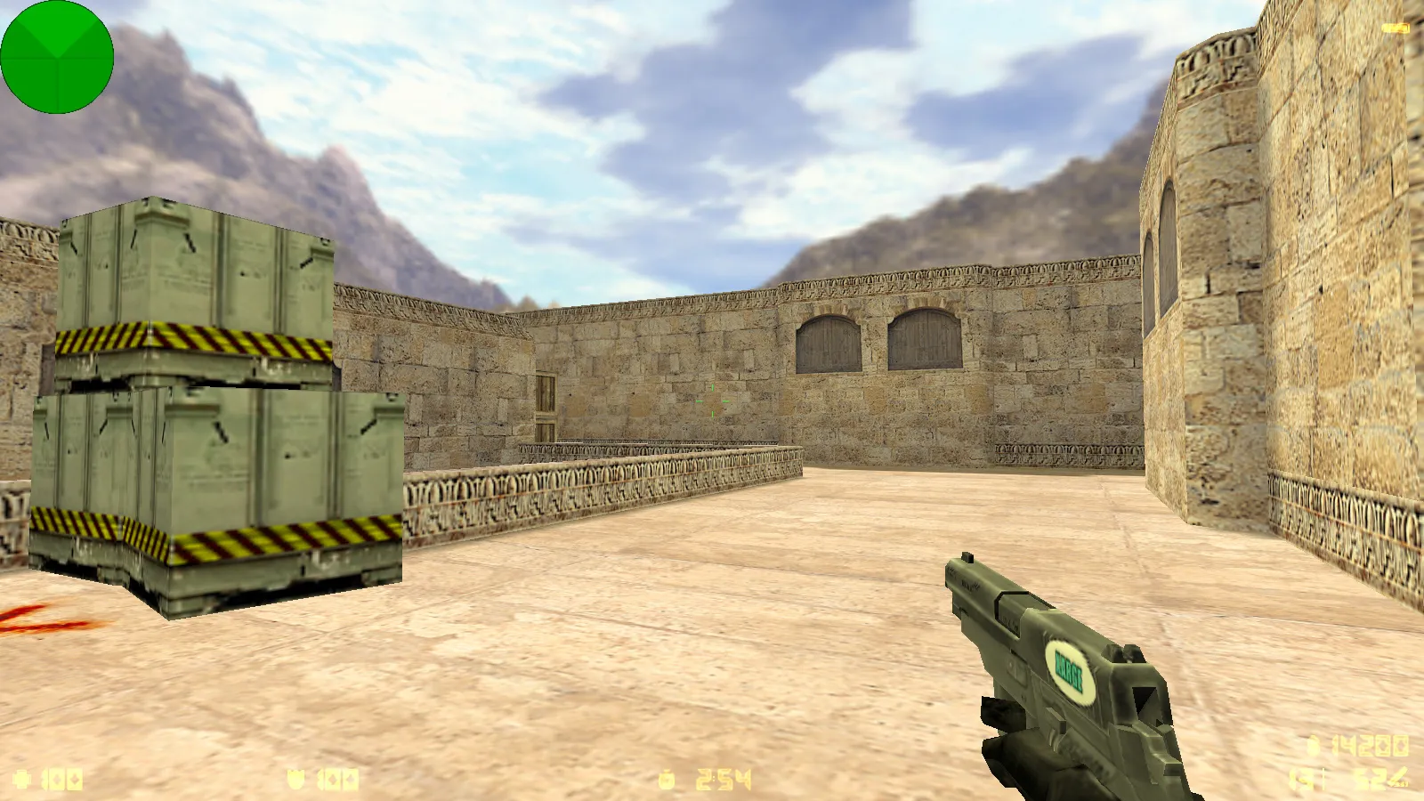 Скриншот  CS 1.6 от XARGE: блогерская сборка с 30 скинами, темным меню, музыкой и оптимизированным конфигом