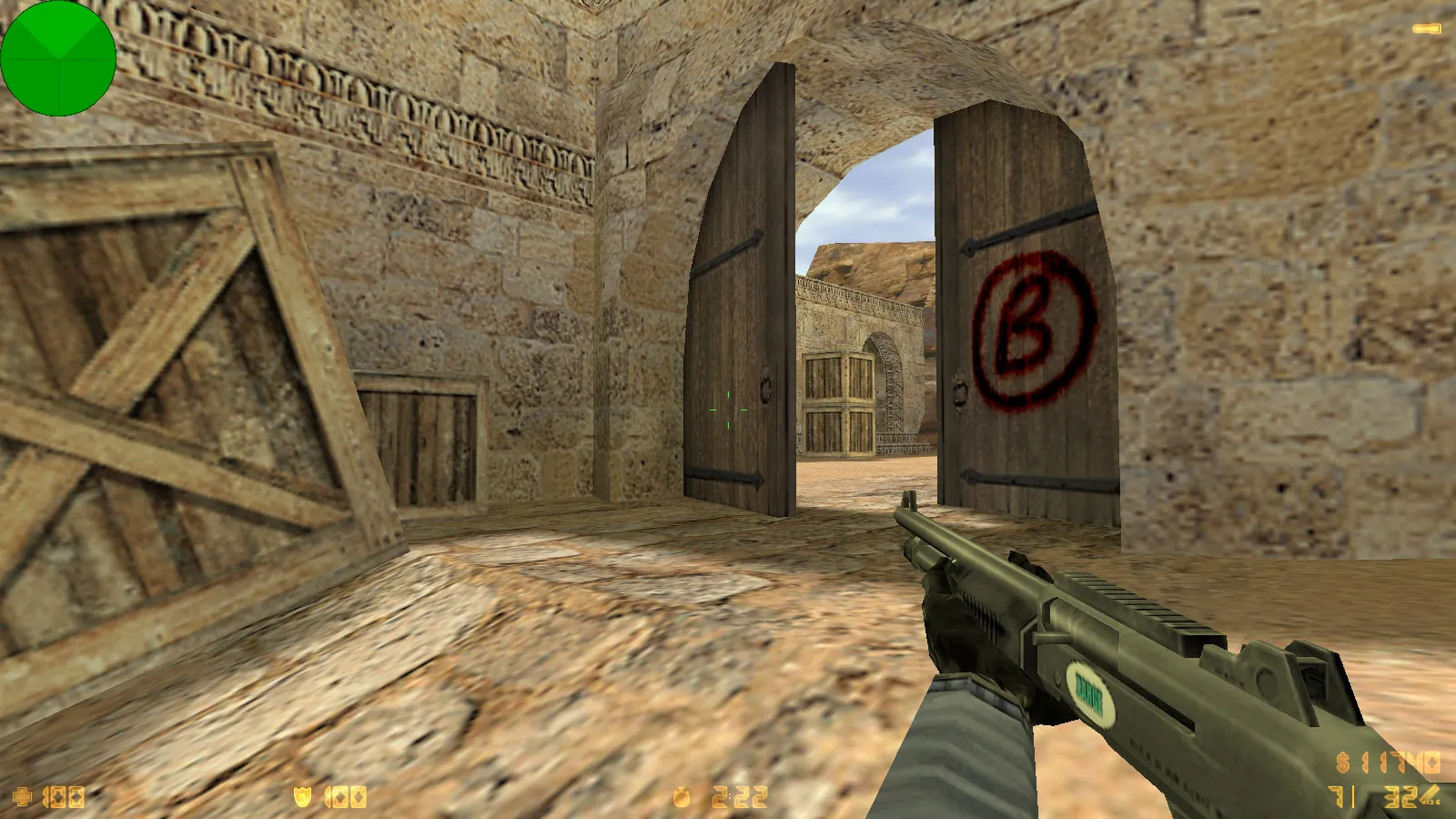 Скриншот  CS 1.6 от XARGE: блогерская сборка с 30 скинами, темным меню, музыкой и оптимизированным конфигом