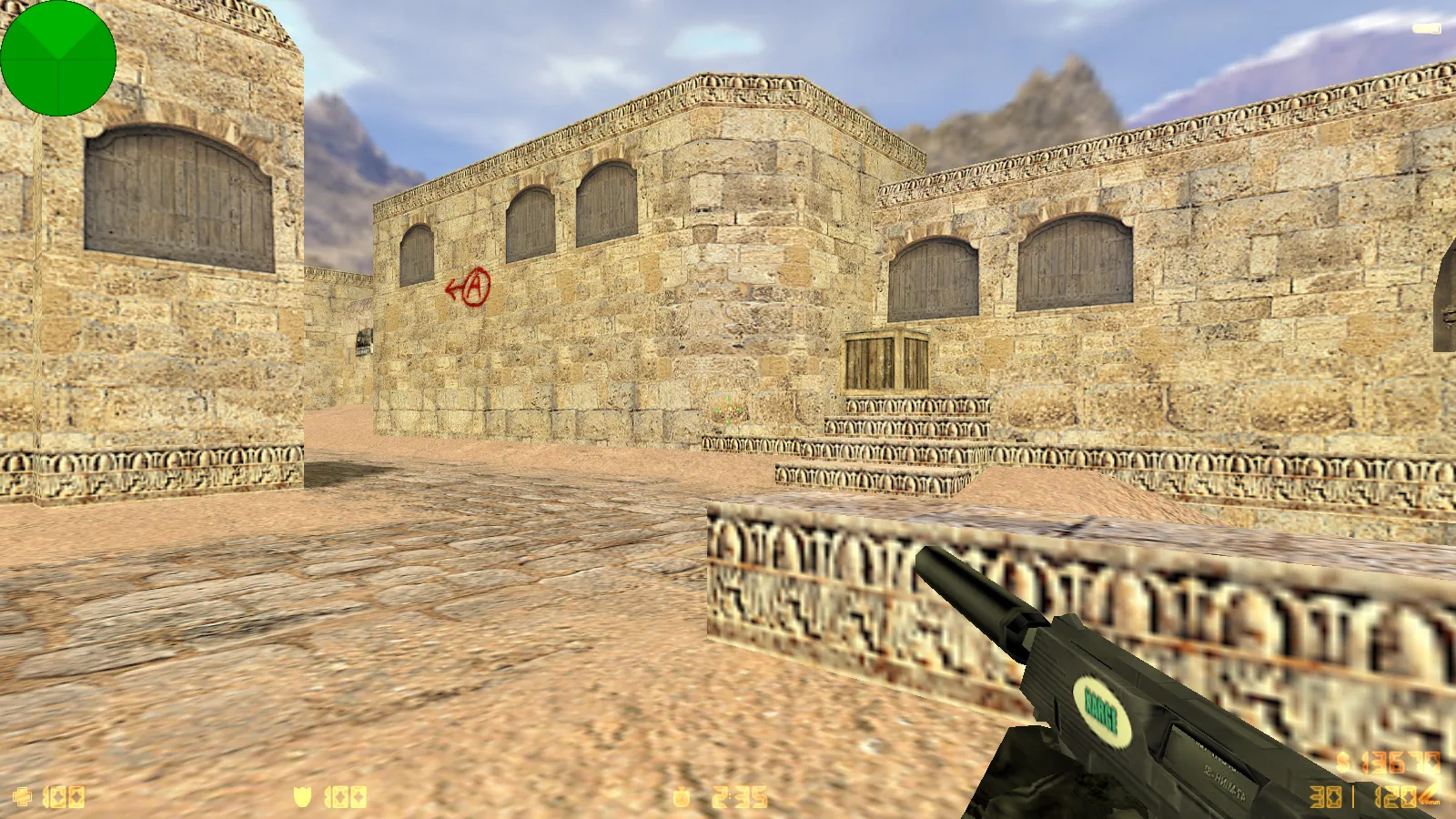 Скриншот  CS 1.6 от XARGE: блогерская сборка с 30 скинами, темным меню, музыкой и оптимизированным конфигом