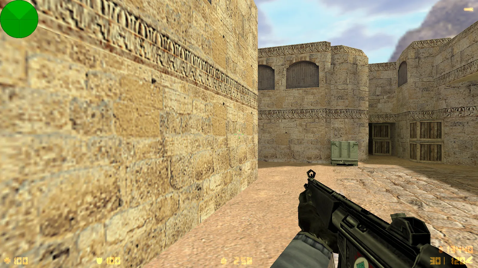 Скриншот  CS 1.6 от XARGE: блогерская сборка с 30 скинами, темным меню, музыкой и оптимизированным конфигом