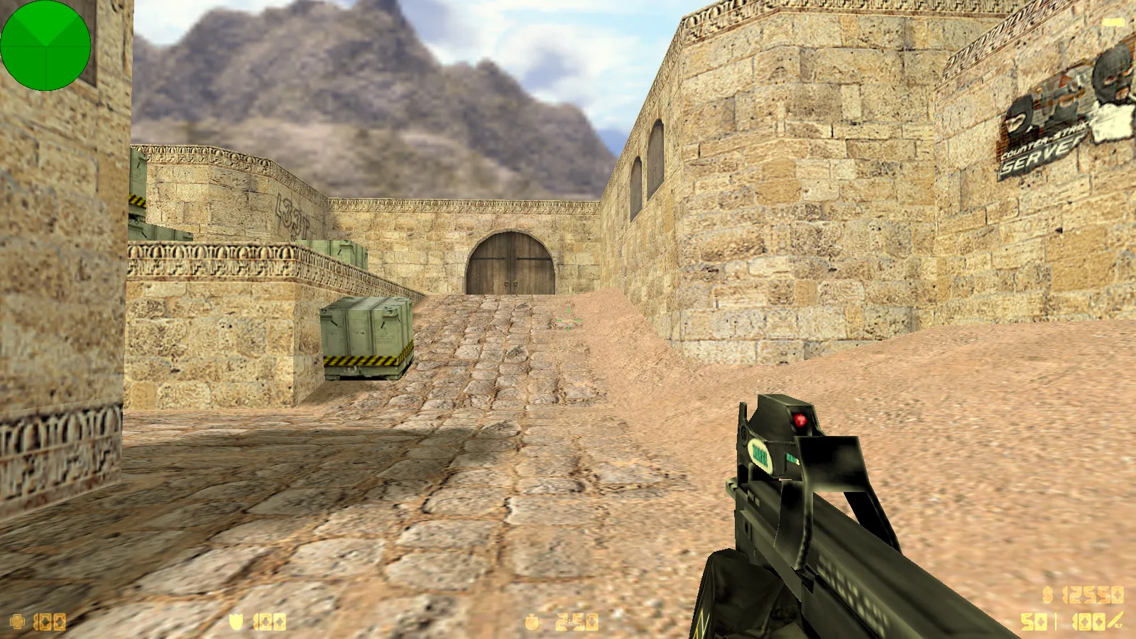 Скриншот  CS 1.6 от XARGE: блогерская сборка с 30 скинами, темным меню, музыкой и оптимизированным конфигом