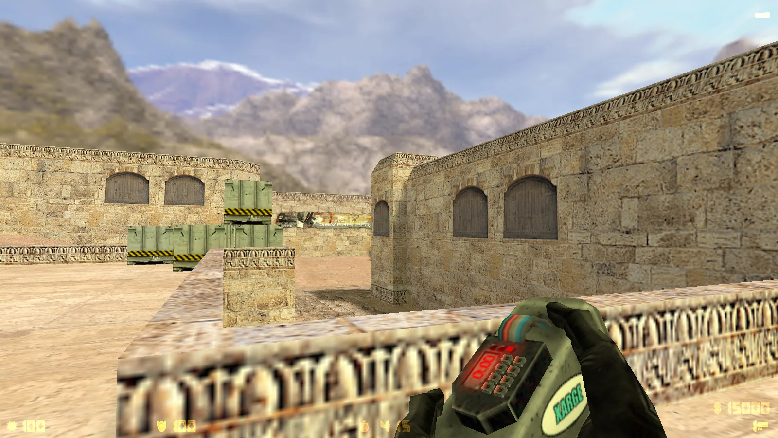 Скриншот  CS 1.6 от XARGE: блогерская сборка с 30 скинами, темным меню, музыкой и оптимизированным конфигом