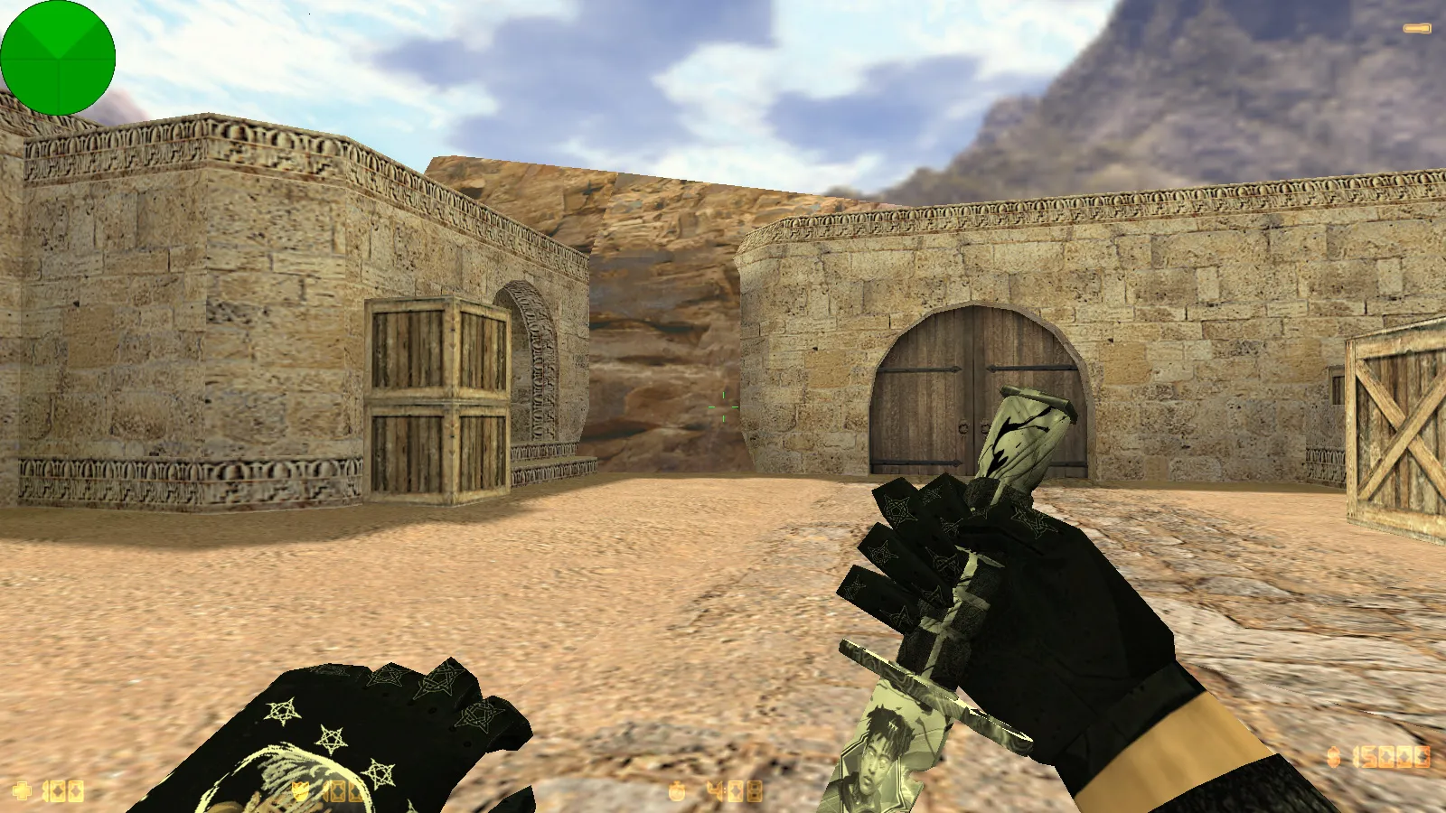 Скриншот CS 1.6 от XXXTentacion: блогерская сборка с 7 обновками, скинами оружия, темой меню и оптимизированным конфигом