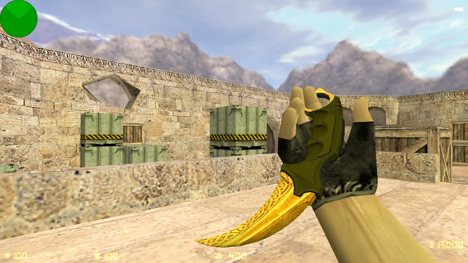 Скриншот CS 1.6 от Yaugen Show: блогерская сборка с 10 скинами, красно-синими моделями и оптимизированным конфигом