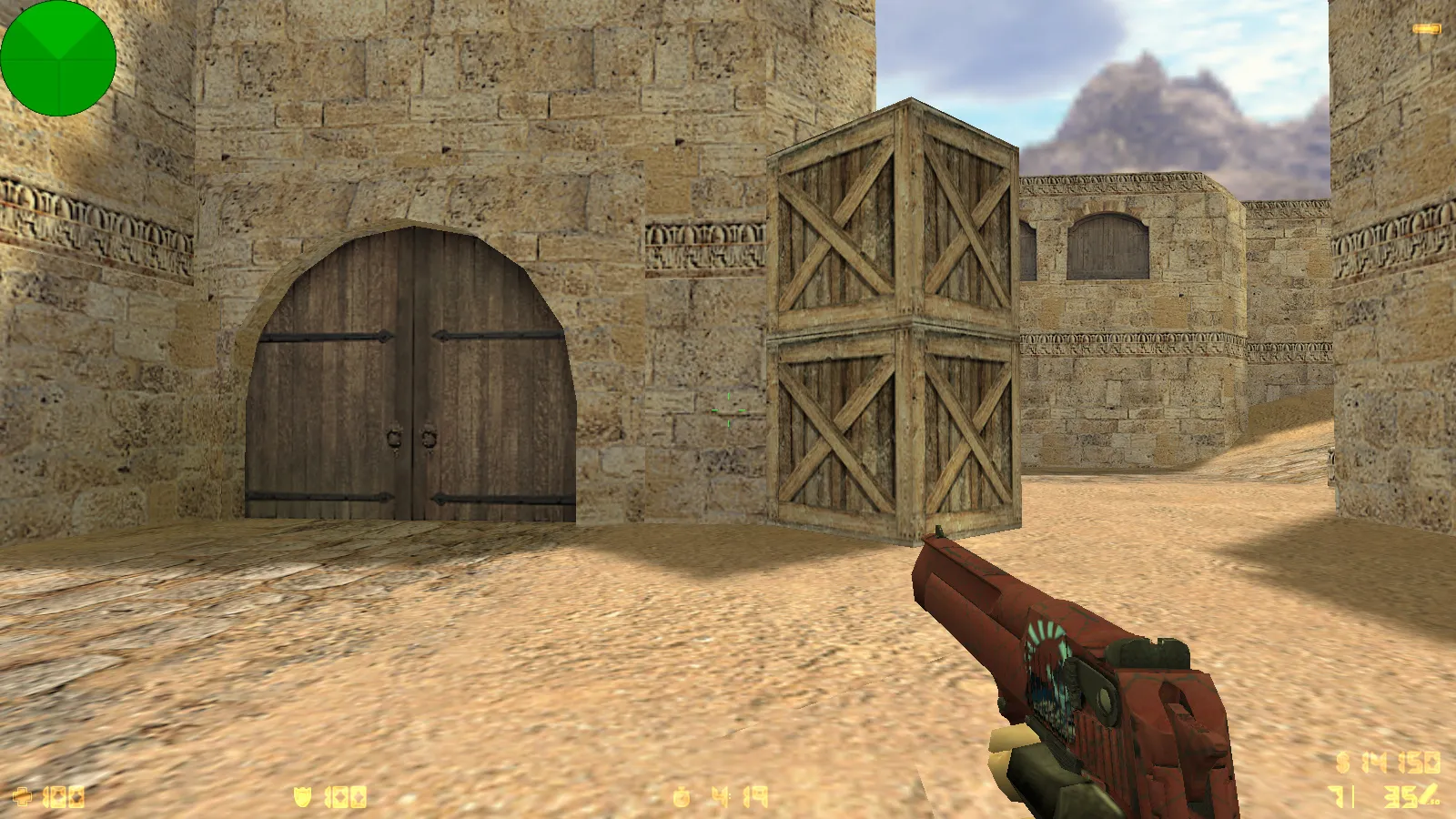 Скриншот  CS 1.6 от Yaugen Show: блогерская сборка с 10 скинами, красно-синими моделями и оптимизированным конфигом