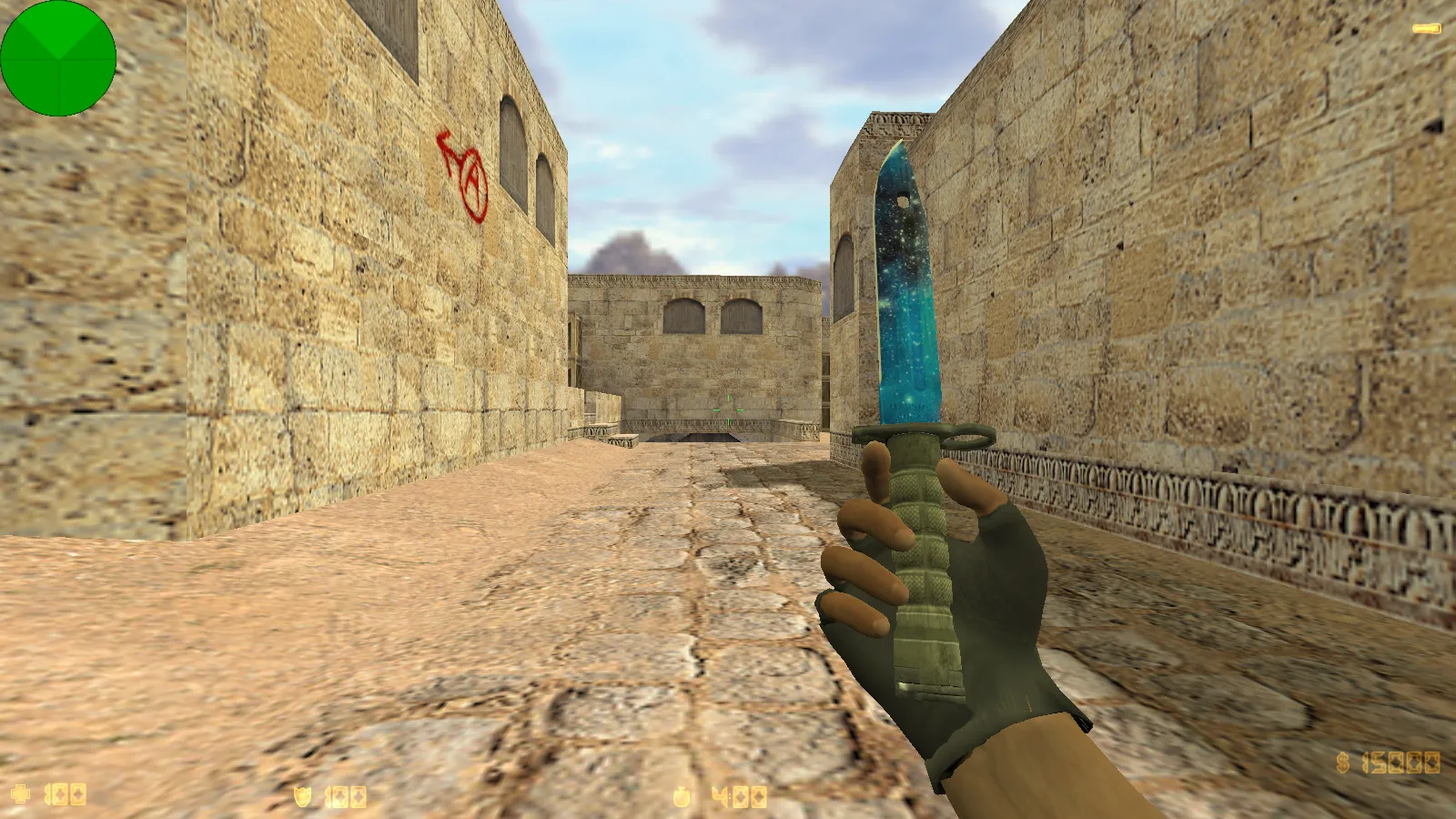 Скриншот CS 1.6 от Yonty: блогерская сборка с 4 новинками, скинами, ником в меню и стабильным запуском