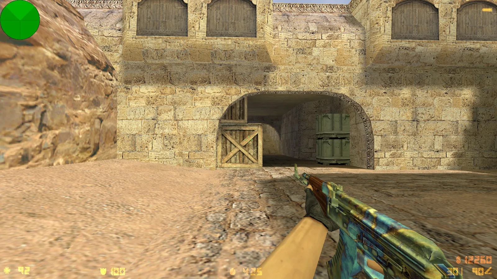 Скриншот CS 1.6 от Yonty: блогерская сборка с 4 новинками, скинами, ником в меню и стабильным запуском