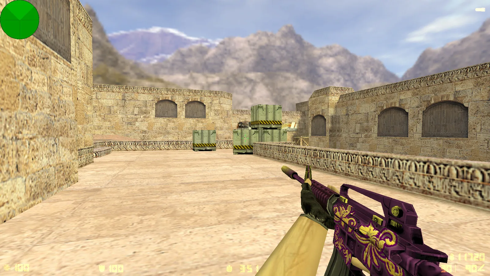 Скриншот  CS 1.6 от Yonty: блогерская сборка с 4 новинками, скинами, ником в меню и стабильным запуском