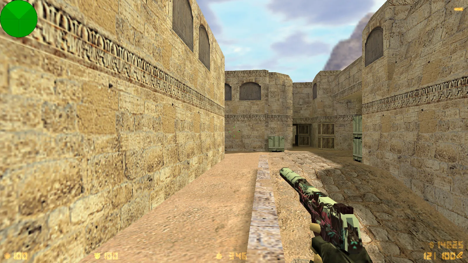 Скриншот  CS 1.6 от Заката: блогерская сборка, 8 нововведений, скины, темная тема меню и оптимизированный конфиг