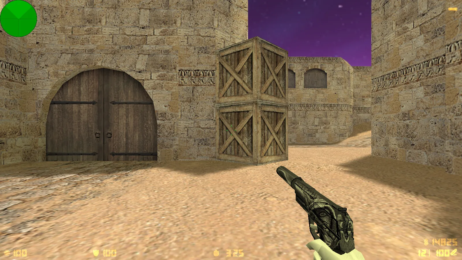 Скриншот  CS 1.6 от Zehhs: блогерская сборка с 8 апгрейдами, скинами, белыми перчатками, музыкой в меню и оптимизированным конфигом