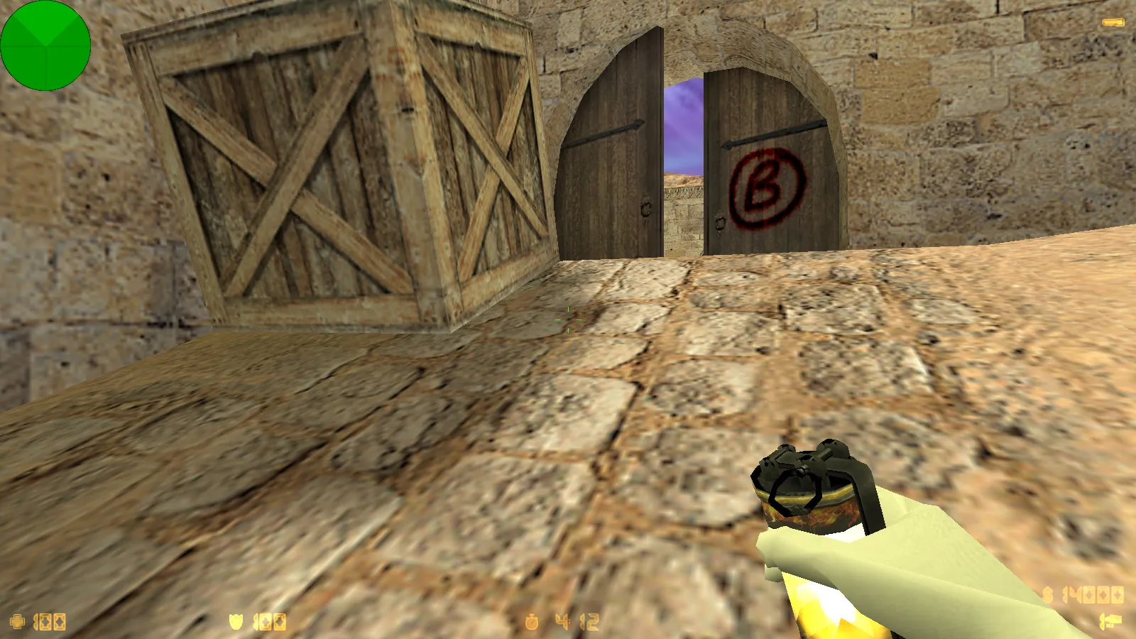 Скриншот  CS 1.6 от Zehhs: блогерская сборка с 8 апгрейдами, скинами, белыми перчатками, музыкой в меню и оптимизированным конфигом