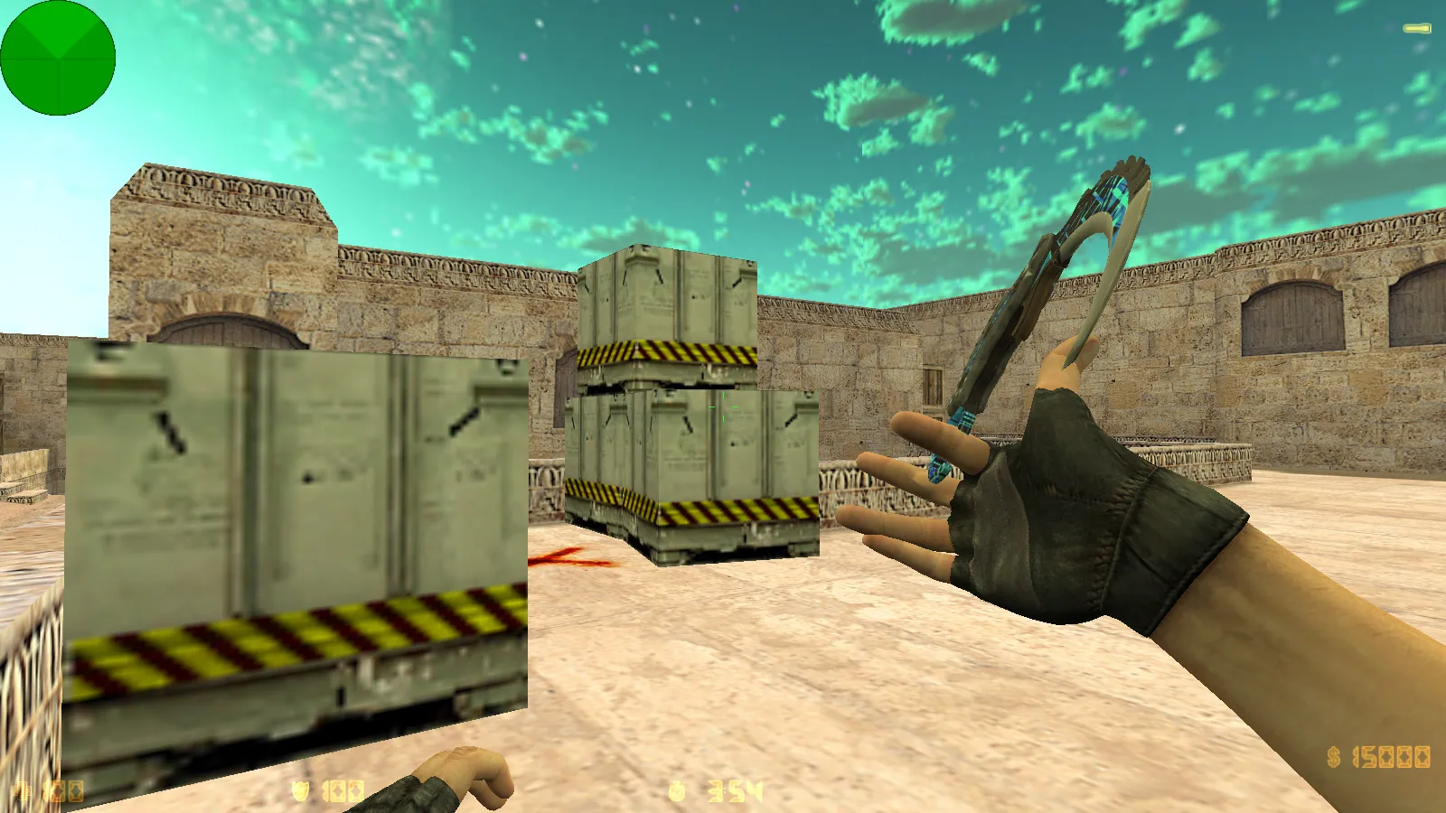 Скриншот CS 1.6 от Zehhs v2: блогерская сборка с 7 новинками, скинами, белой темой меню и оптимизированным конфигом