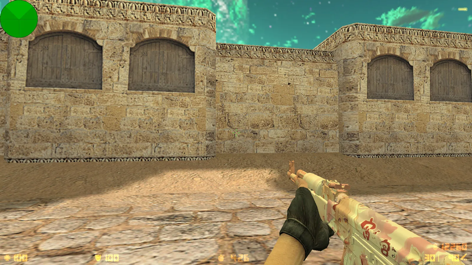 Скриншот CS 1.6 от Zehhs v2: блогерская сборка с 7 новинками, скинами, белой темой меню и оптимизированным конфигом