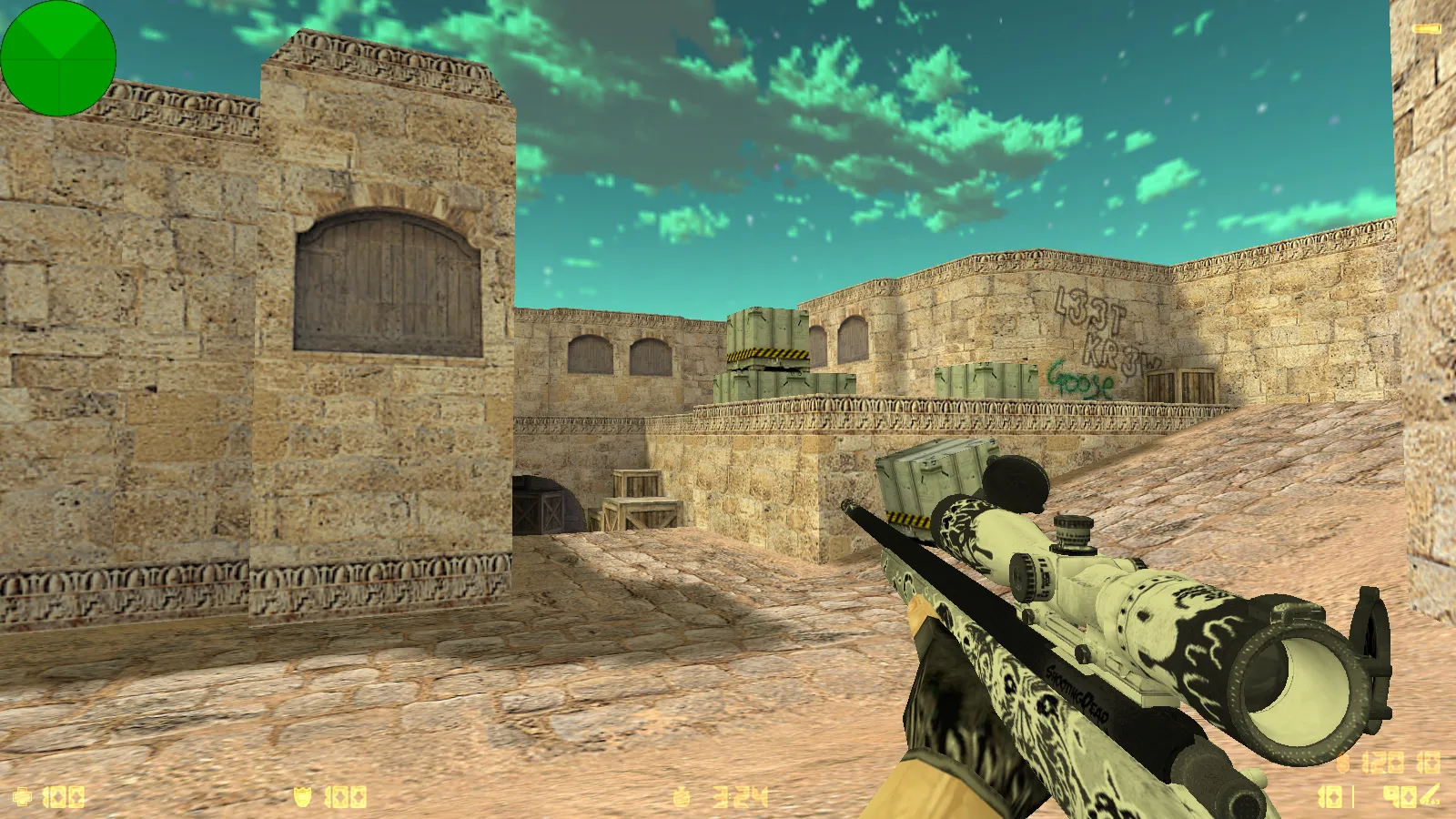 Скриншот  CS 1.6 от Zehhs v2: блогерская сборка с 7 новинками, скинами, белой темой меню и оптимизированным конфигом