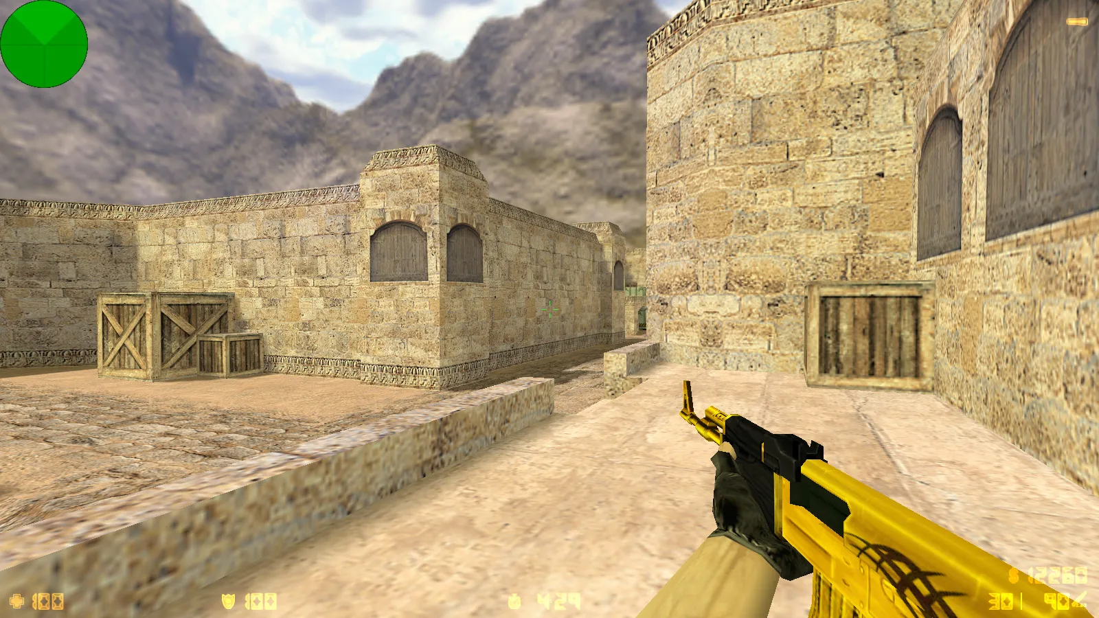 Скриншот CS 1.6 от bydyn: блогерская сборка с 6 модами, черным меню, скинами оружия и оптимизированным конфигом