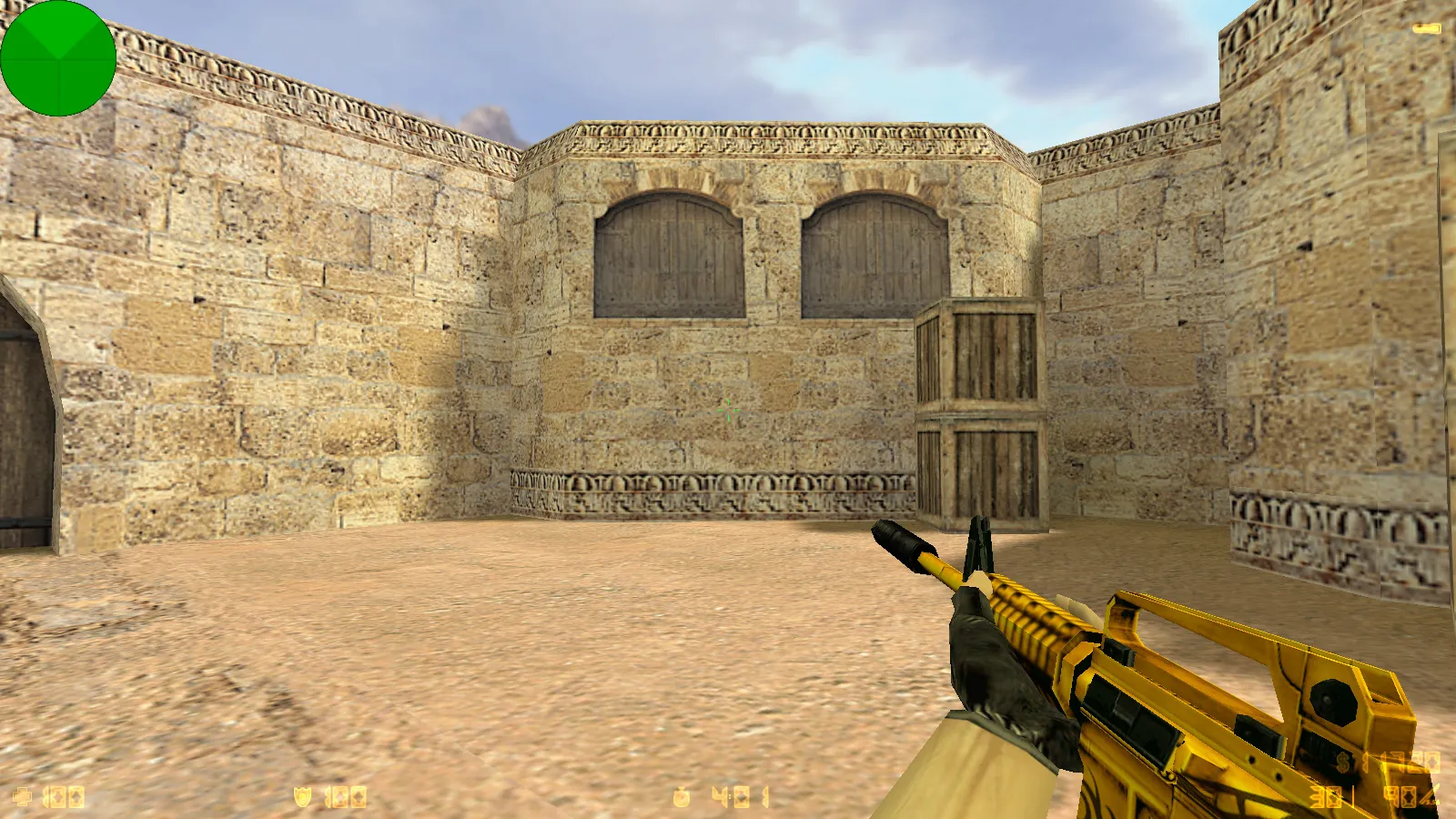 Скриншот CS 1.6 от bydyn: блогерская сборка с 6 модами, черным меню, скинами оружия и оптимизированным конфигом