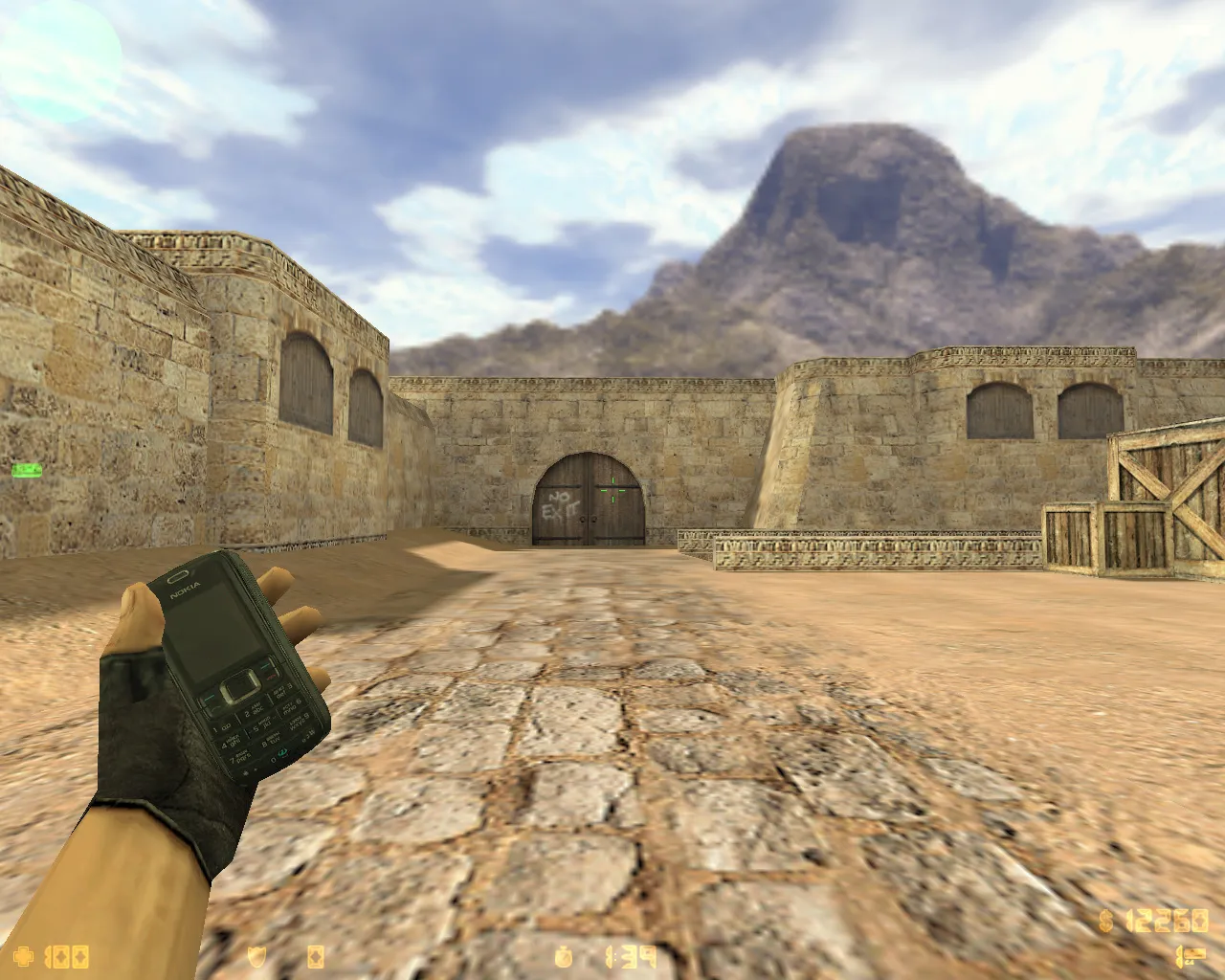 Скриншот  CS 1.6 от ccET: блогерская сборка, 6 правок, скины оружия, High FPS, черно-зеленое меню и оптимизированный конфиг