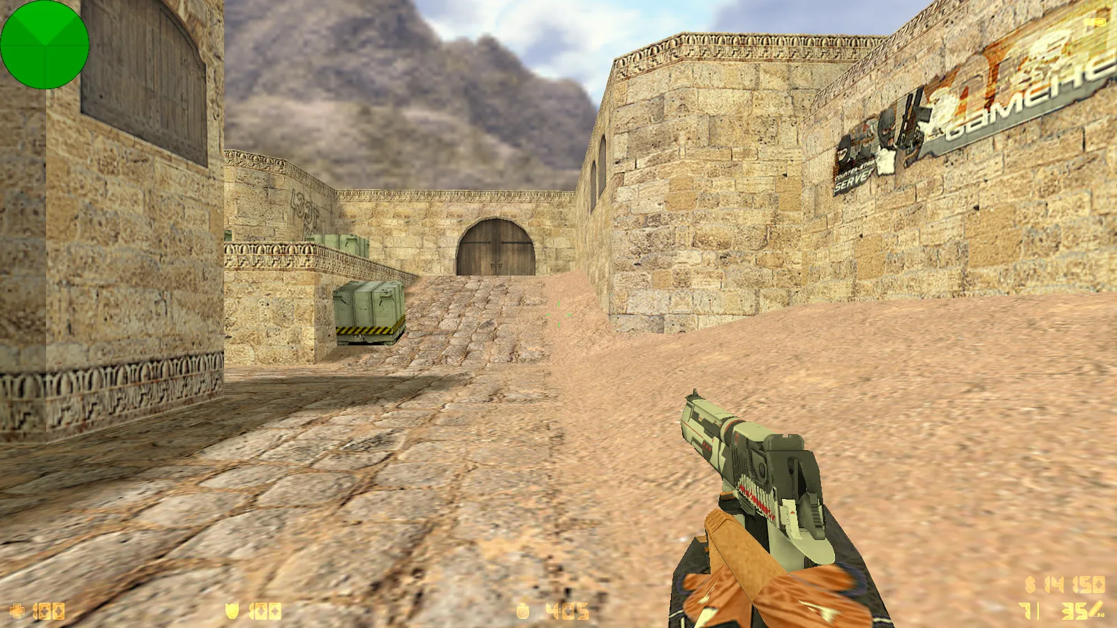 Скриншот  CS 1.6 от phoon LEET: блогерская сборка с 7 скинами, темной темой меню, музыкой и оптимизированным конфигом