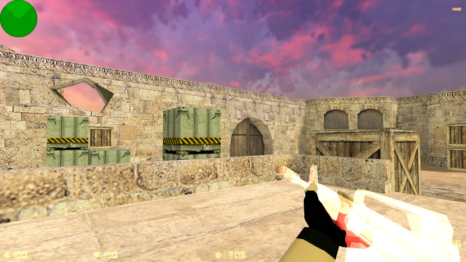 Скриншот CS 1.6 от welins: блогерская сборка с 7 аддонами, темным меню, полупрозрачным оружием и оптимизированным config.cfg