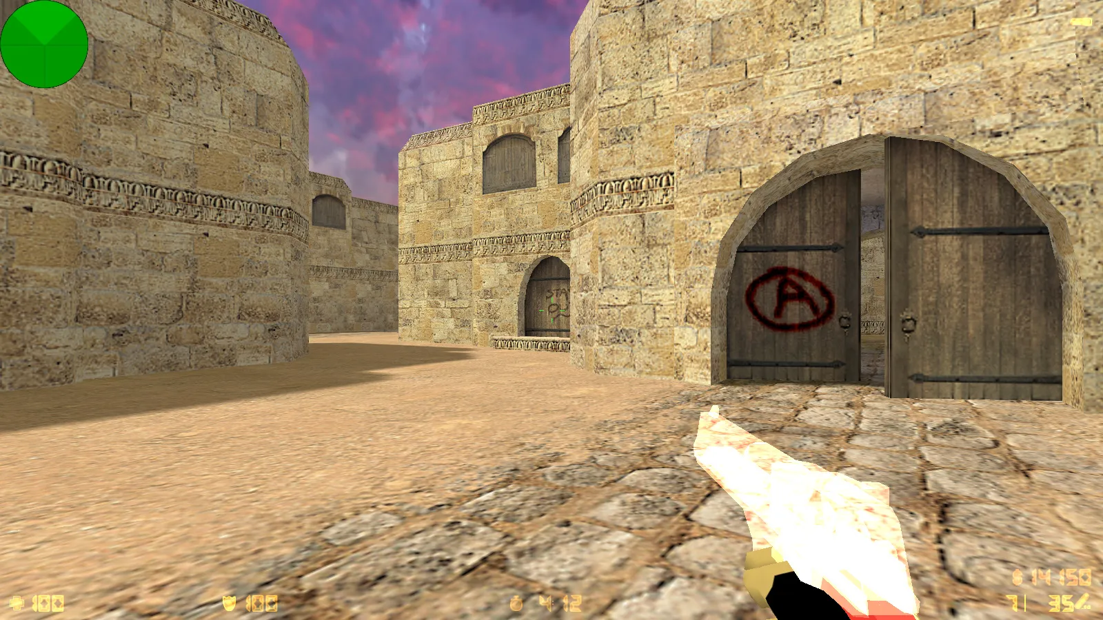 Скриншот  CS 1.6 от welins: блогерская сборка с 7 аддонами, темным меню, полупрозрачным оружием и оптимизированным config.cfg