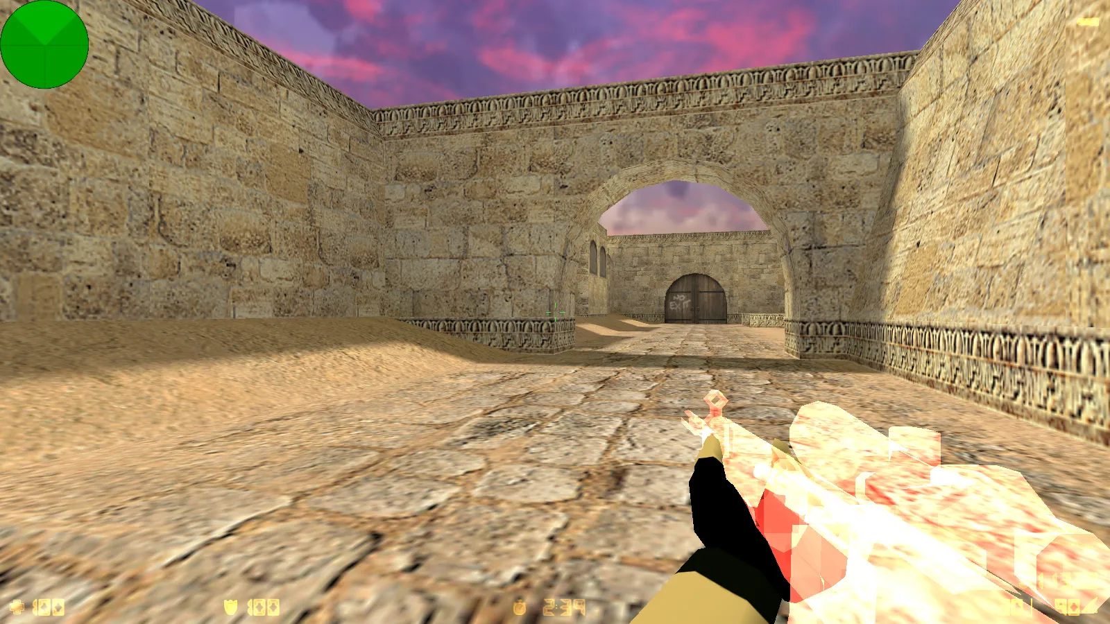 Скриншот  CS 1.6 от welins: блогерская сборка с 7 аддонами, темным меню, полупрозрачным оружием и оптимизированным config.cfg