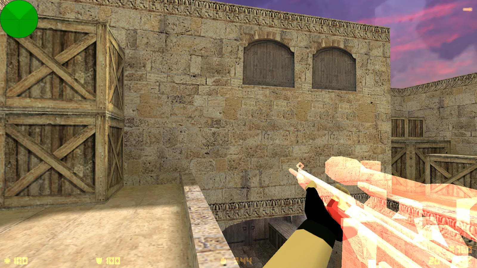 Скриншот  CS 1.6 от welins: блогерская сборка с 7 аддонами, темным меню, полупрозрачным оружием и оптимизированным config.cfg