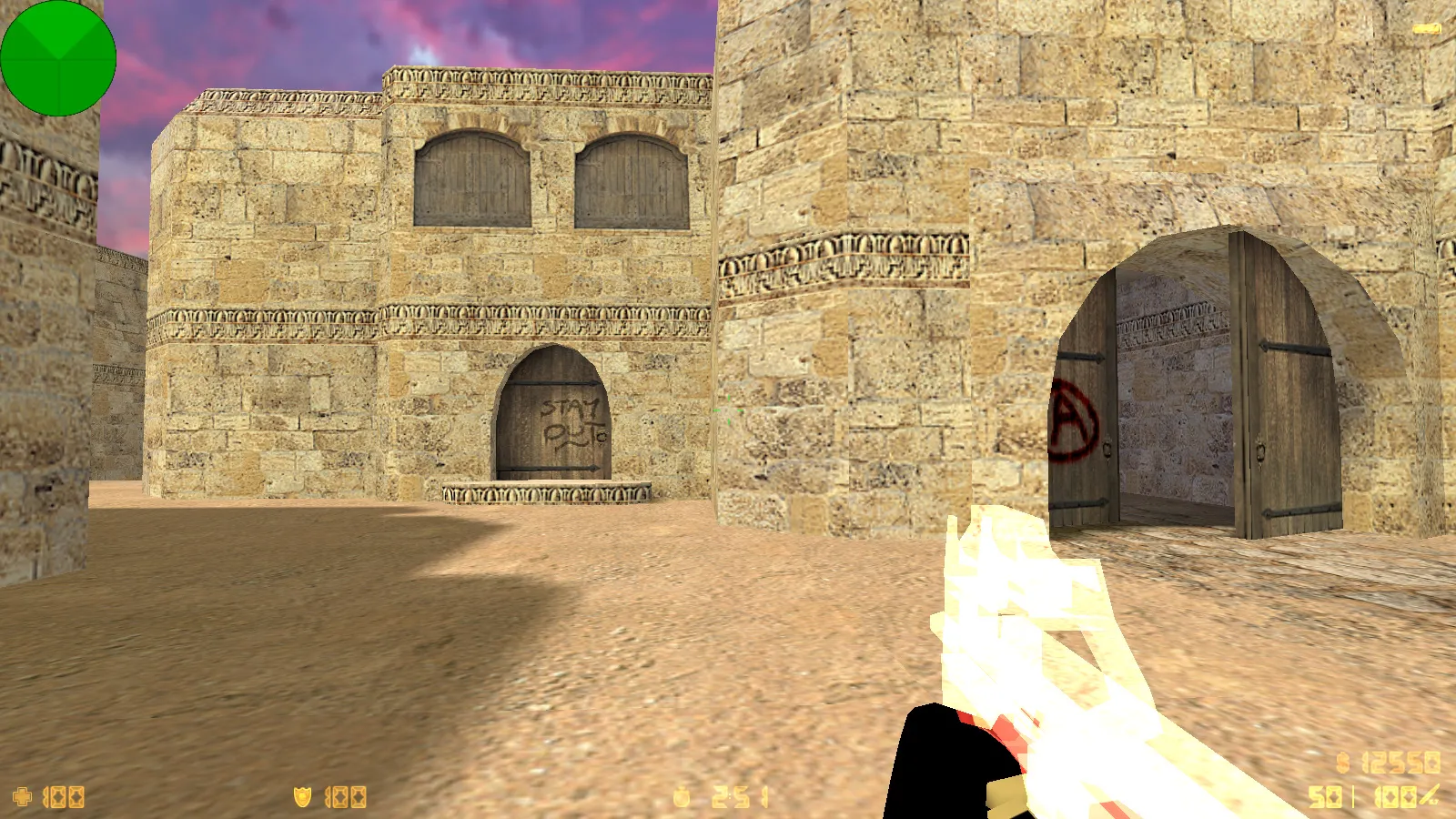 Скриншот  CS 1.6 от welins: блогерская сборка с 7 аддонами, темным меню, полупрозрачным оружием и оптимизированным config.cfg