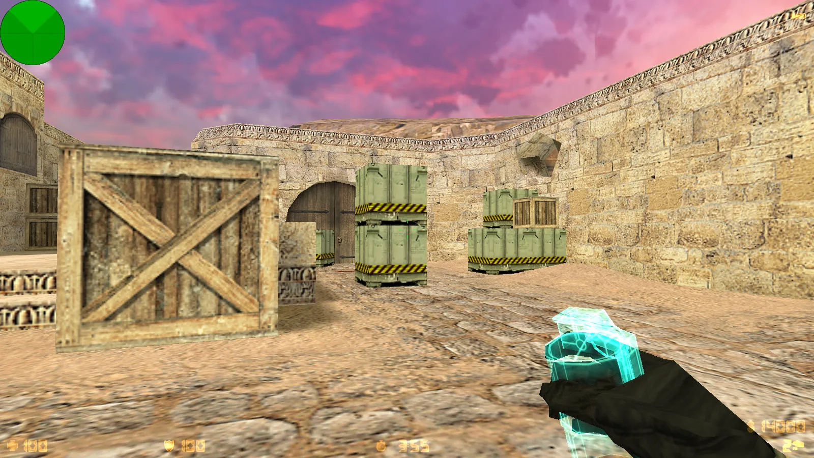 Скриншот  CS 1.6 от welins: блогерская сборка с 7 аддонами, темным меню, полупрозрачным оружием и оптимизированным config.cfg