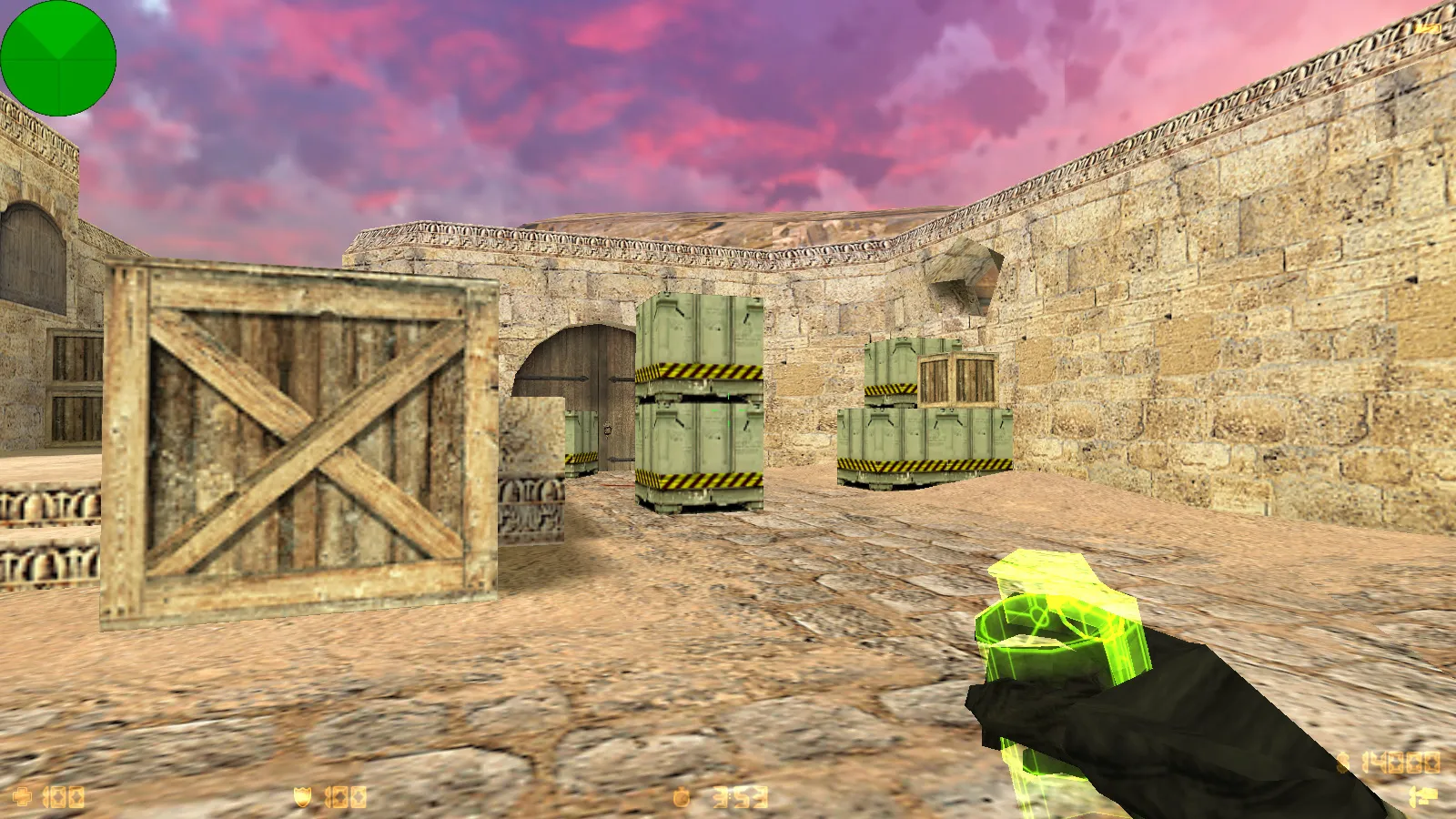 Скриншот  CS 1.6 от welins: блогерская сборка с 7 аддонами, темным меню, полупрозрачным оружием и оптимизированным config.cfg