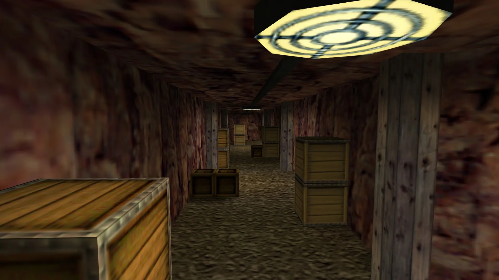 Скриншот  Карта de_darkmines для CS 1.6: точки, маршруты, .nav для ботов и оптимизация wpoly/epoly