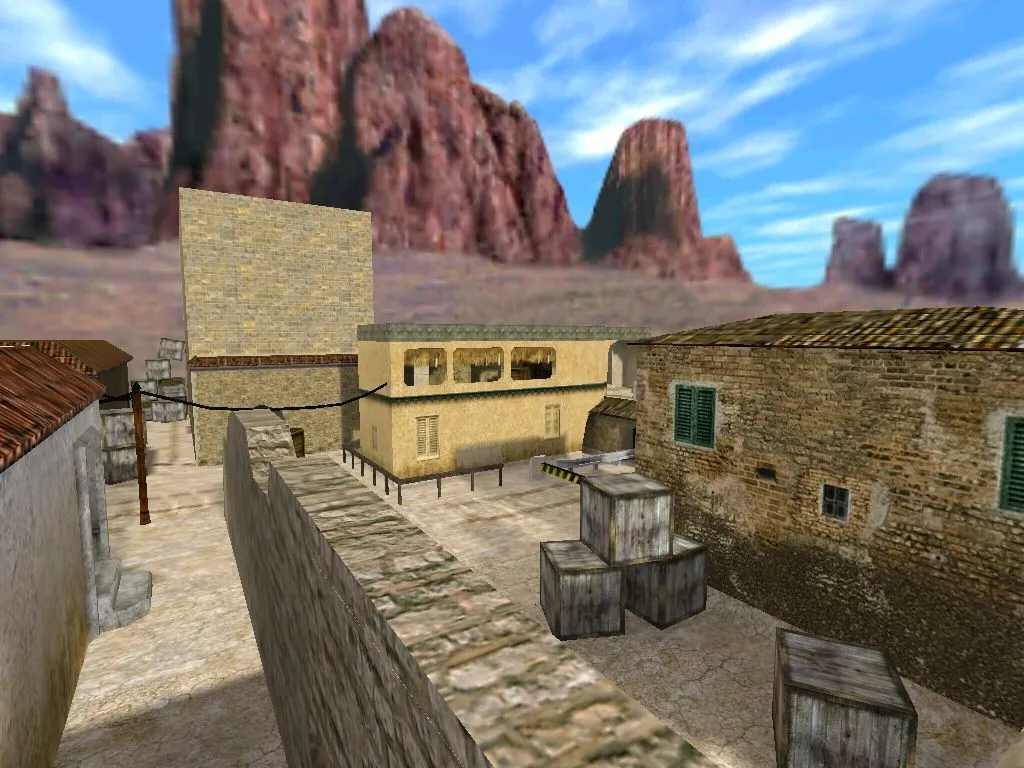 Скриншот  Карта de_roadtrip для CS 1.6 - Тактические возможности и баланс сторон