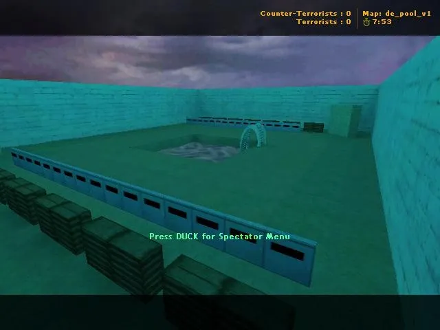 Скриншот Карта «de_pool_v1» для CS 1.6
