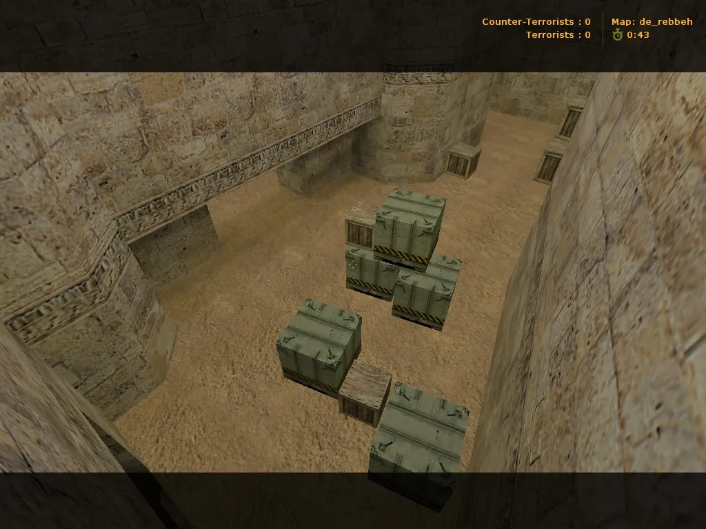 Скриншот  Карта de_rebbeh для CS 1.6: Обзор и тактика