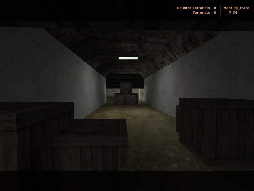 Скриншот  Карта de_trace для CS 1.6: тактики, баланс и оптимизация