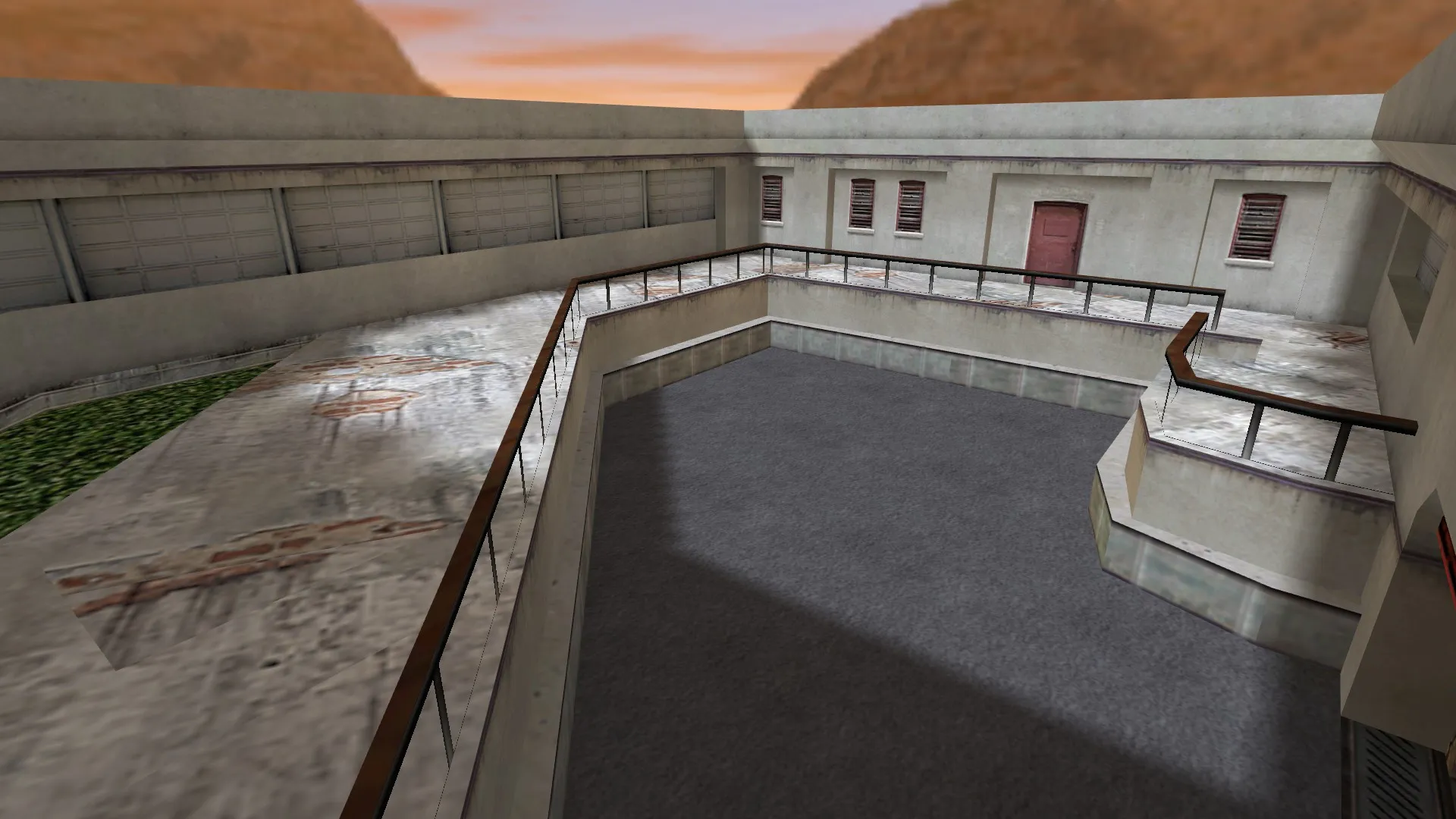 Скриншот  Карта de_takeover2 для Counter-Strike 1.6: особенности и тактики