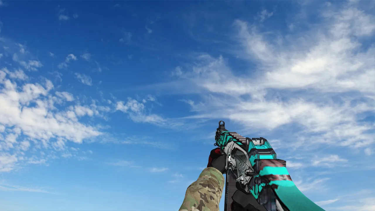 Скриншот  Пак моделей оружия Specialist Gloves Crimson Kimono Pack для CS 1.6: v_, p_, w_ модели, звуки, анимация осмотра