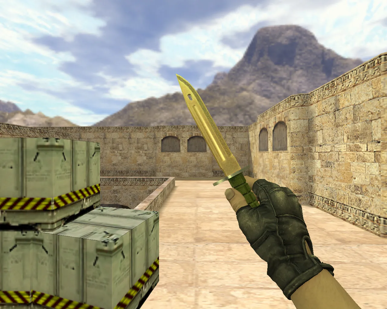 Скриншот Модель «Штык-нож Лор» (v_, p_, w_) для CS 1.6: звуки, анимация осмотра, качество текстур