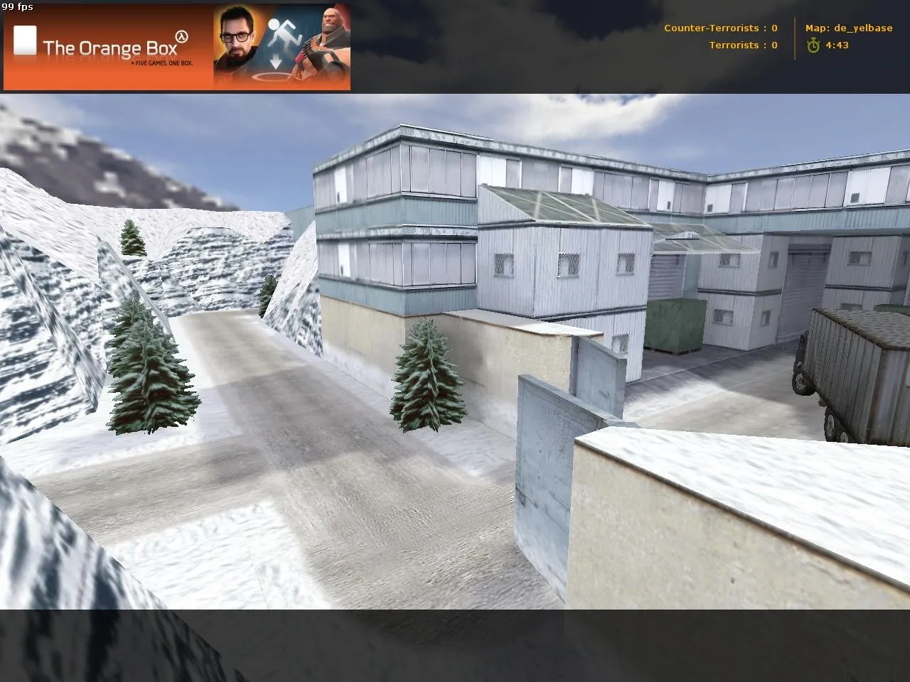 Скриншот  Карта de_yelbase для CS 1.6 - Тактика и особенности