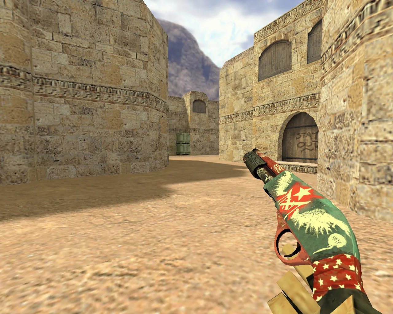 Скриншот Модель «Sawed-off Возвышение» для CS 1.6 - Качественные текстуры и анимация