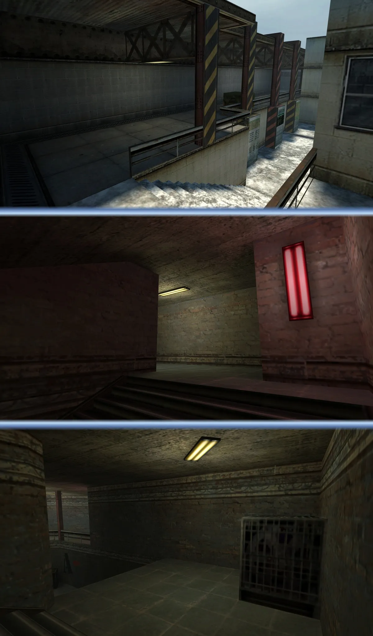 Скриншот  Карта «de_invictus_v12» для CS 1.6: Тактический анализ и детали