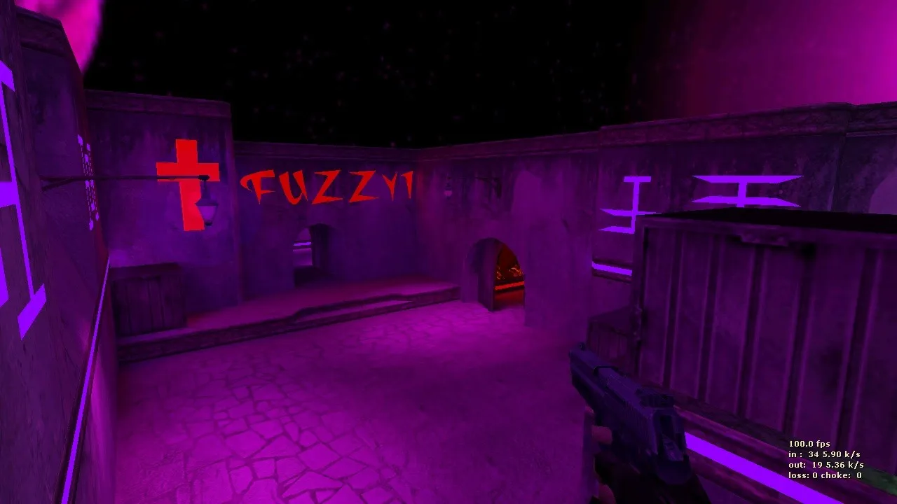 Скриншот  de_dust2_x для CS 1.6 — карта на мид и лонг, точки под CT/T, .nav и оптимизация