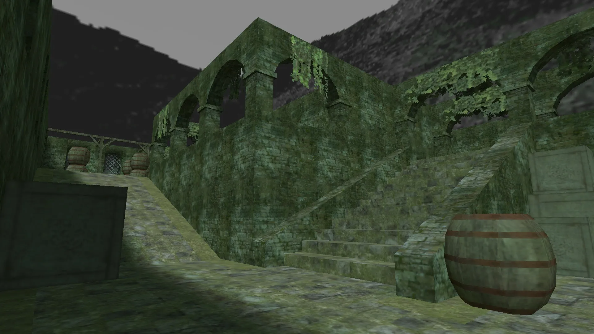 Скриншот  Карта de_undead_burg для CS 1.6: Тактический обзор и особенности