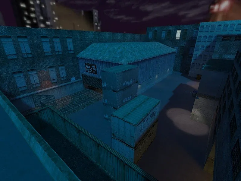 Скриншот Карта de_train_assault для CS 1.6 - Тактическое сражение в поезде