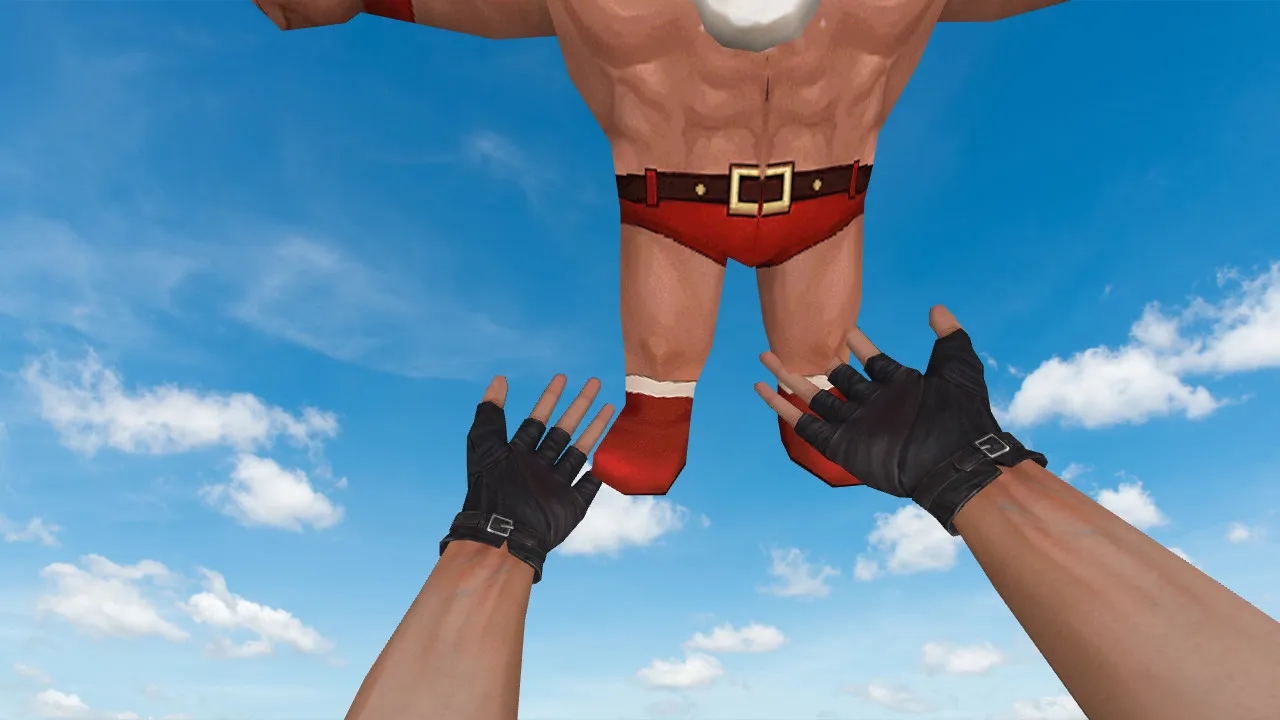 Скриншот Модель «Santa Builder Grenade» v_grenade для CS 1.6: звуки, анимация осмотра, качество текстур