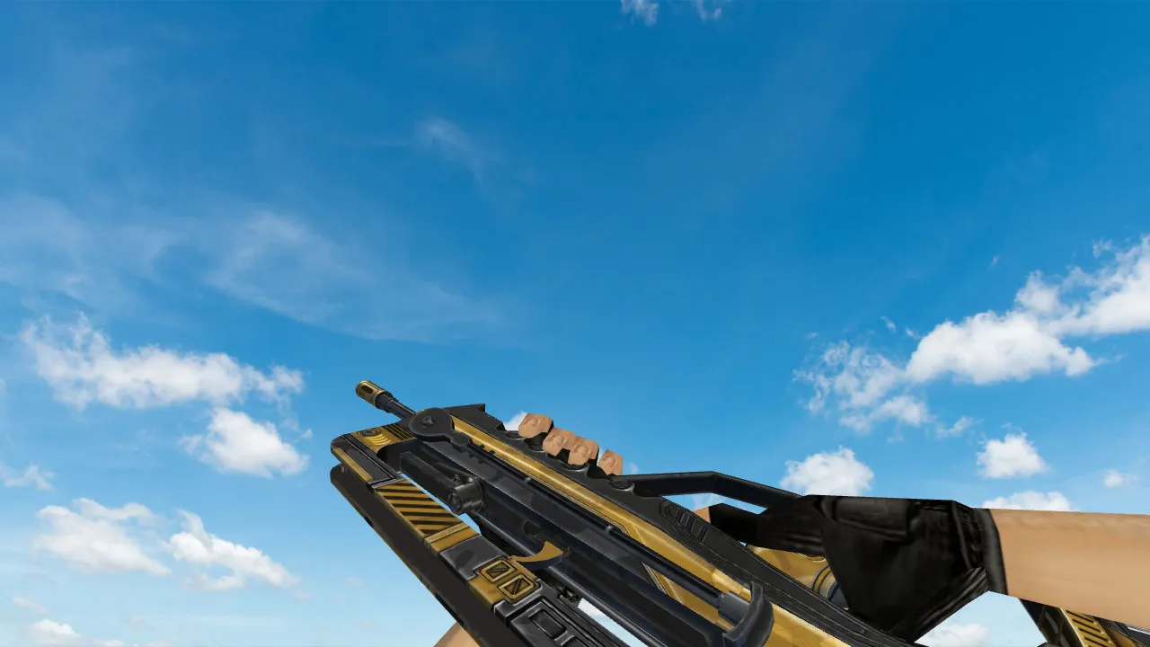 Скриншот Модель «Famas Frak» для CS 1.6 - Качественные текстуры и анимация