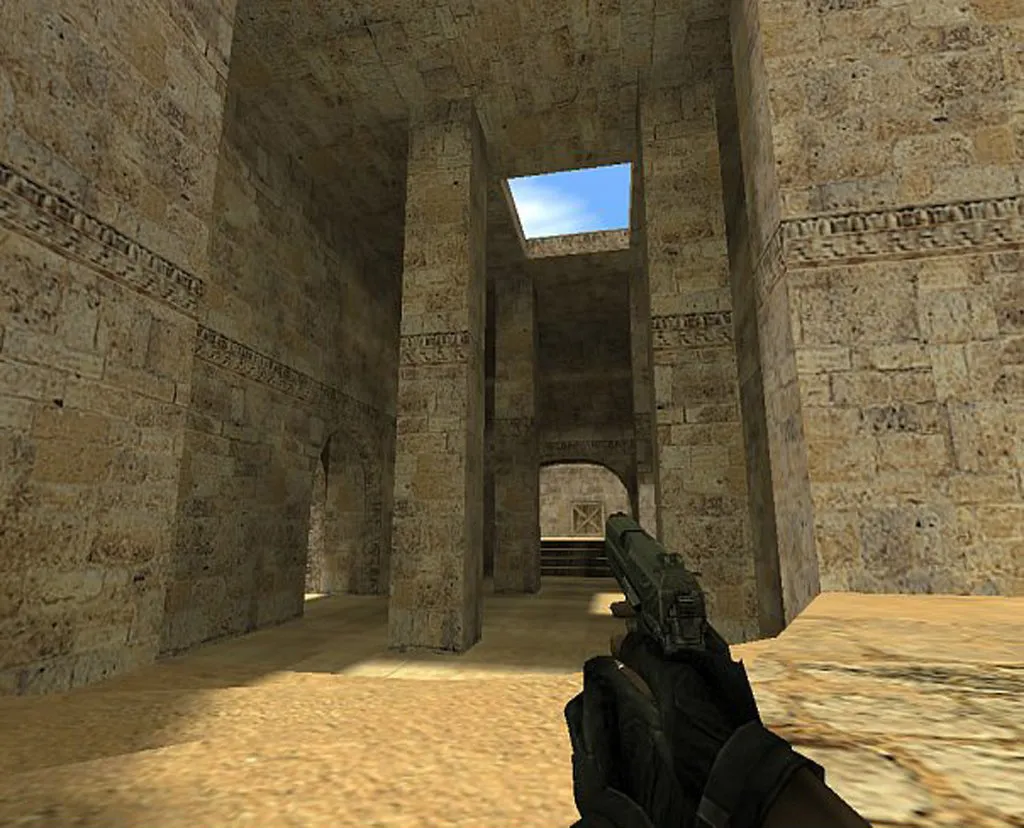 Скриншот  Карта de_small_dust для CS 1.6 - Стратегии и Тактика