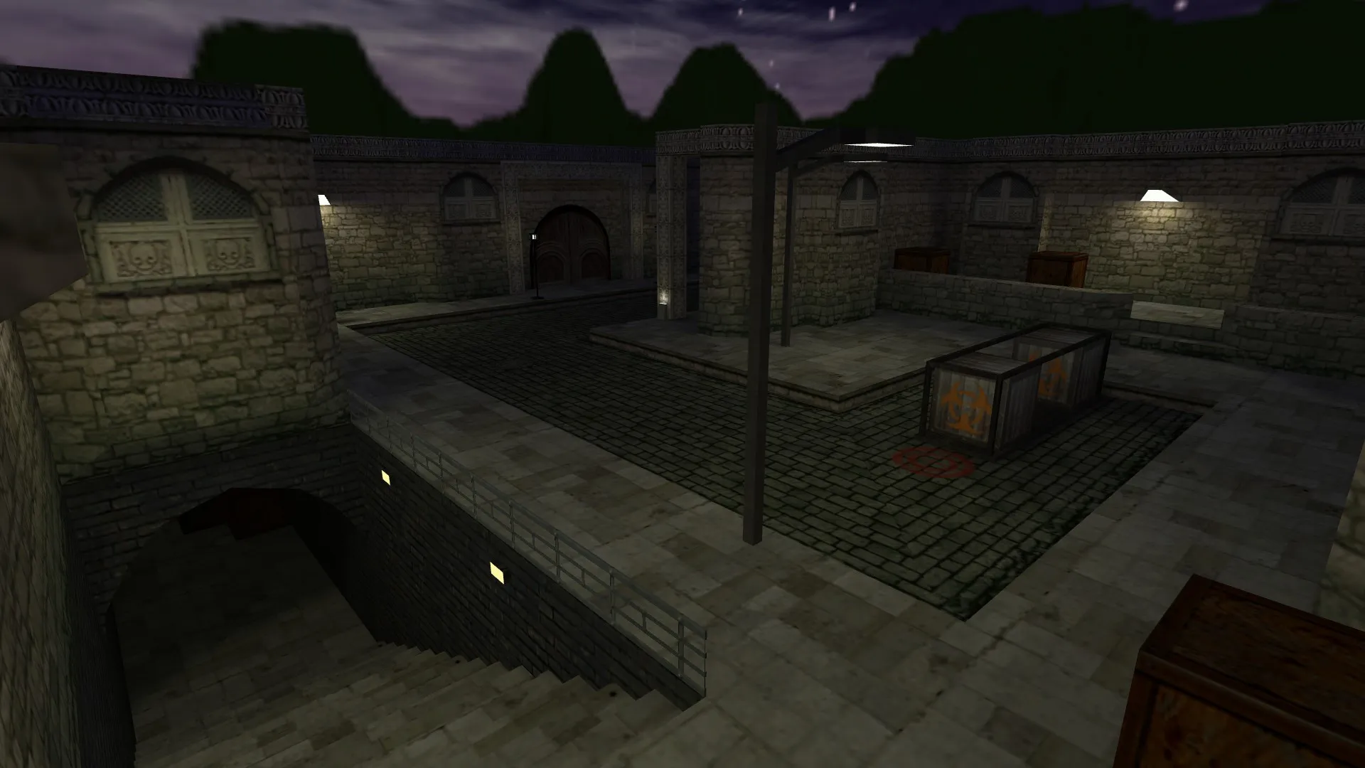 Скриншот  Карта de_anthrax для CS 1.6: точки, раундовые ротации, настройки ботов и оптимизация