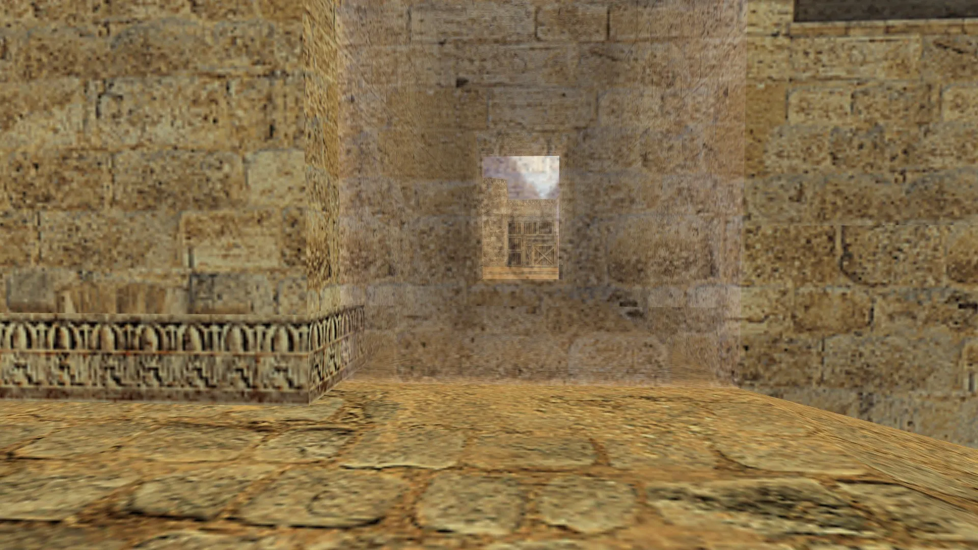 Скриншот  Карта de_dust2_wh для CS 1.6: баланс сторон, точки под контртерр и тактика для T, .nav и оптимизация