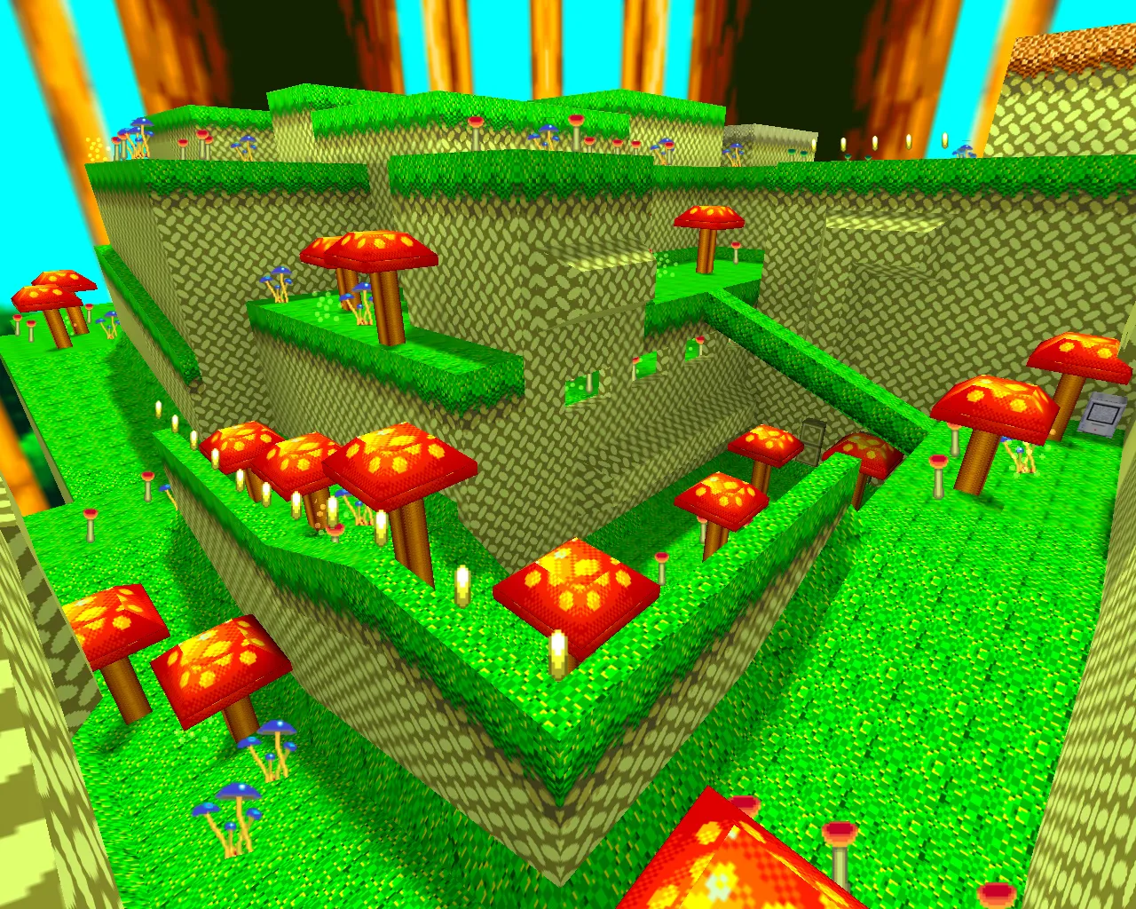 Скриншот  Карта sonic_mushroomhill для CS 1.6 - Подробный обзор