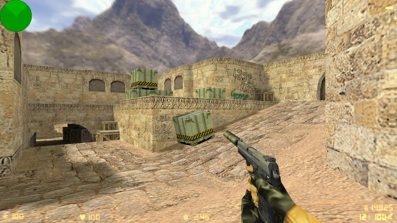 Скриншот  CS 1.1 сборка: версии и год, 5 допов, модели и звуки, безопасная установка и запуск